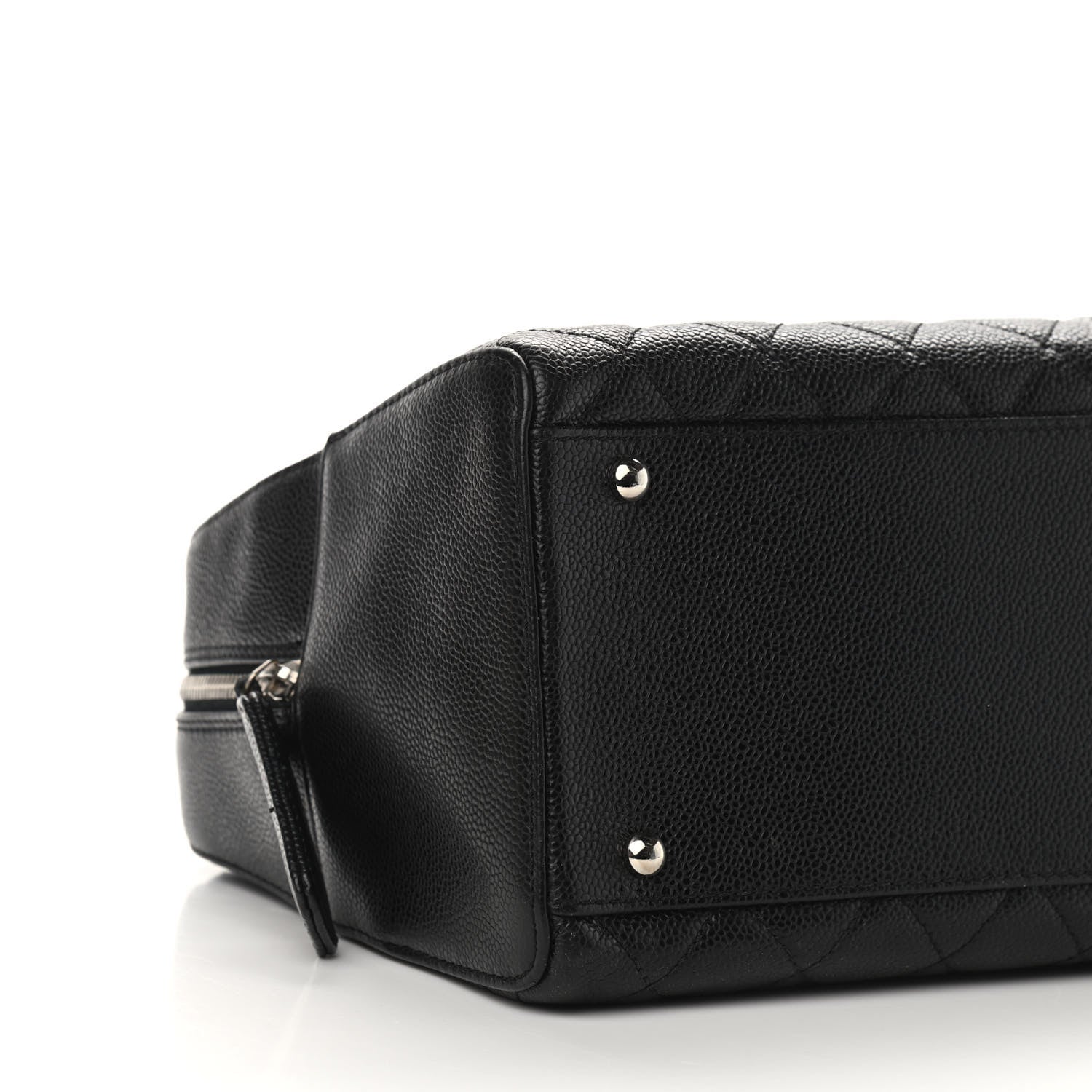 Chanel Caviar Quilted Bowler Black 8 of 9