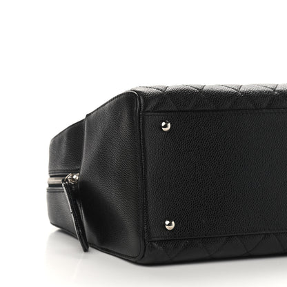 Chanel Caviar Quilted Bowler Black 8 of 9
