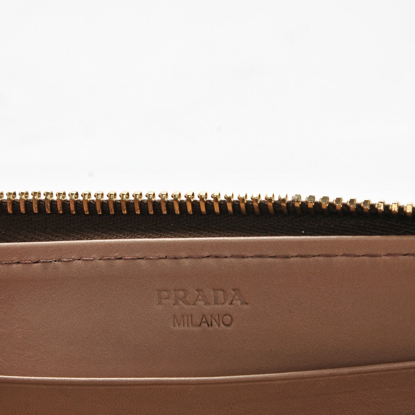 Craquele Zip Around Wallet Talco