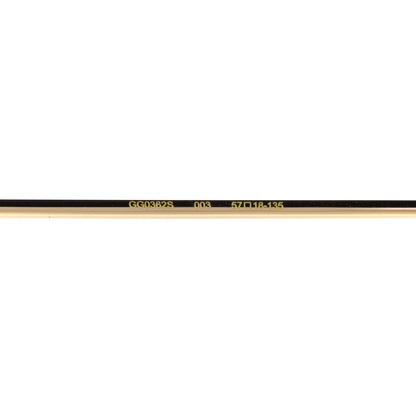 Gucci Round Pearl Tip Sunglasses GG0253S Gold 7 of 9