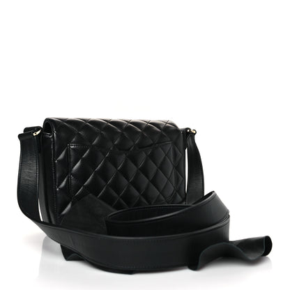 Chanel Calfskin Quilted Bolero De Chanel Flap Bag Black 3 of 8