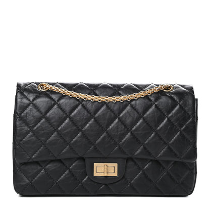 Chanel Aged Calfskin Quilted 2.55 Reissue 227 Flap Black 1 of 14