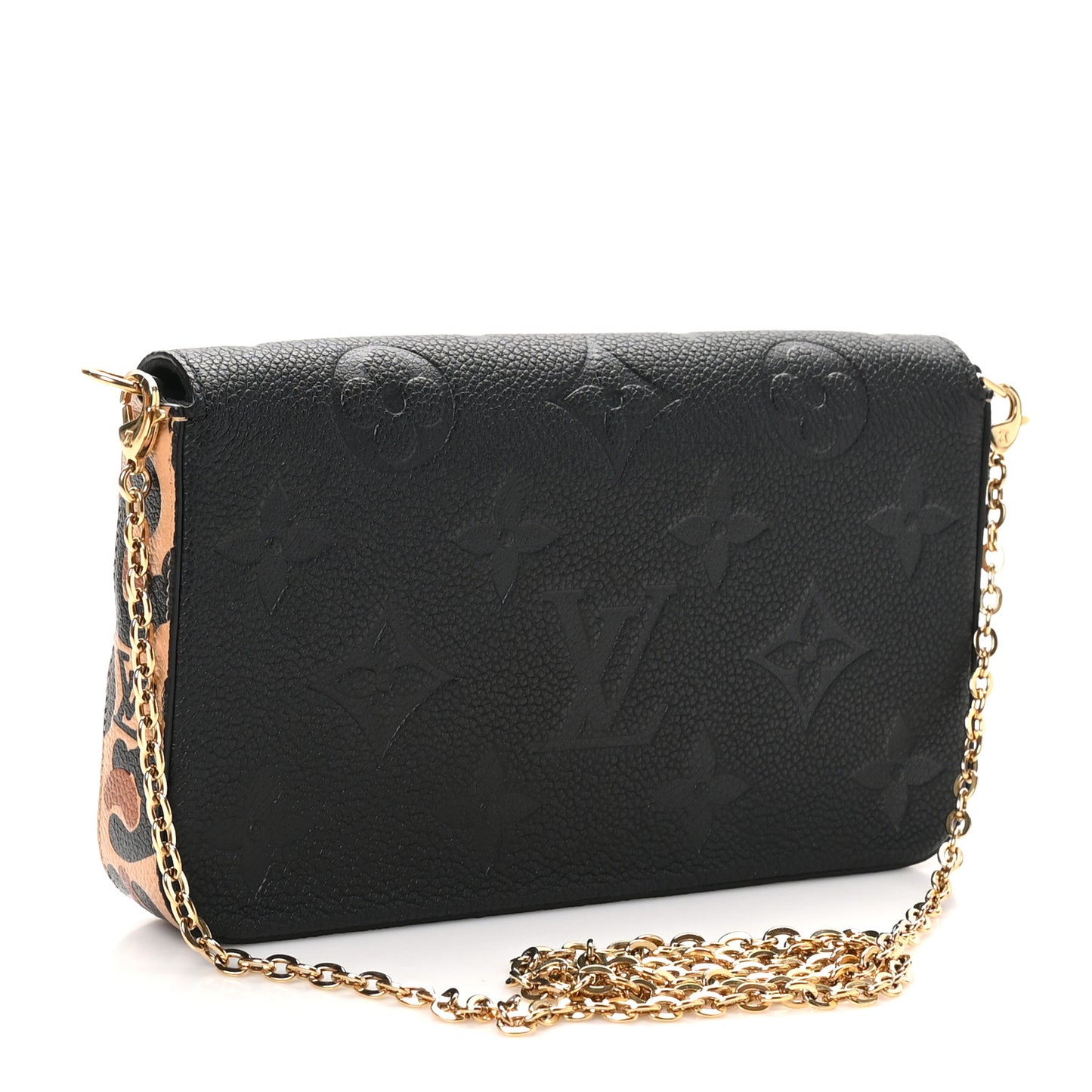 Empreinte Monogram Giant Wild At Heart Felicie Pochette Black