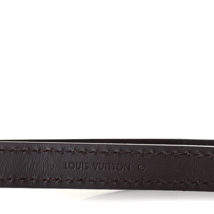 Louis Vuitton Calfskin 16mm Adjustable Shoulder Strap Brown 3 of 8