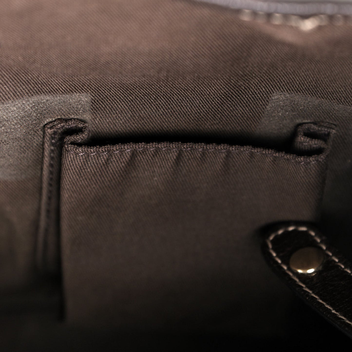 Monogram Medium Princy Tote Dark Brown