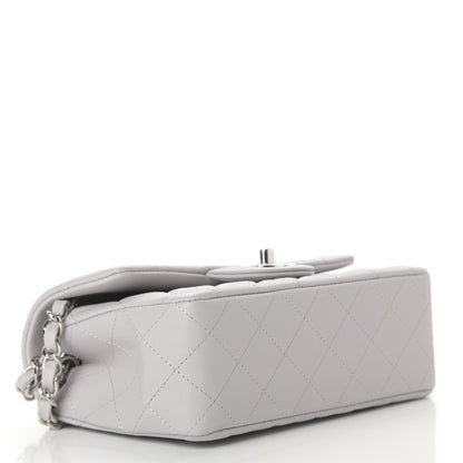 Chanel Lambskin Quilted Mini Rectangular Flap Grey 4 of 11