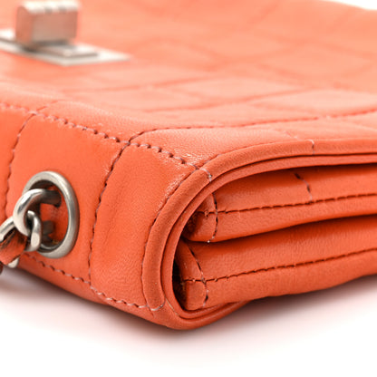 Chanel Lambskin Chocolate Bar Mademoiselle Flap Orange 15 of 21