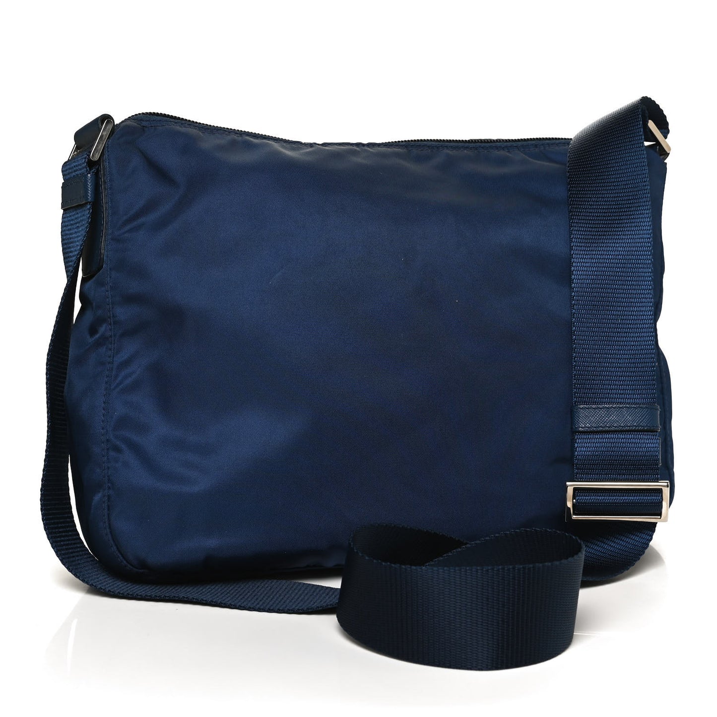 Tessuto Nylon Messenger Bag Royal
