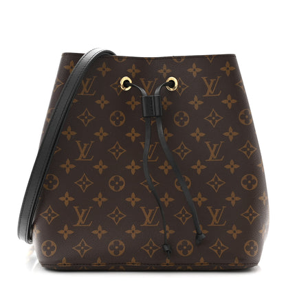 Louis Vuitton Monogram Neonoe MM Black 1 of 10