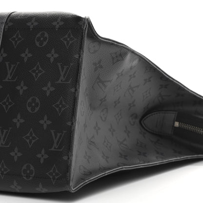 Louis Vuitton Monogram Eclipse Cabas Zippe GM Black 8 of 8