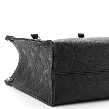 Louis Vuitton Empreinte Monogram Giant Onthego PM Black 8 of 9