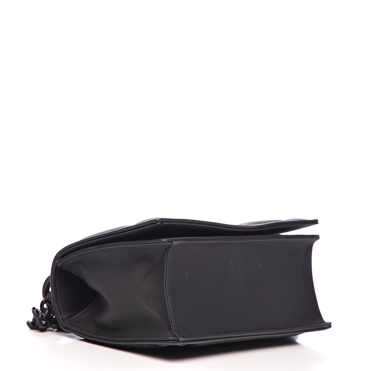 Christian Dior Ultra Matte Calfskin Small Diorama Flap Bag White Black 4 of 12