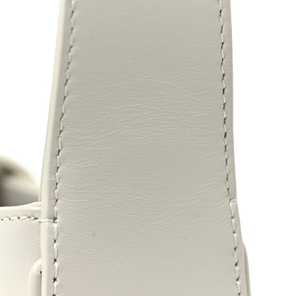 Saint Laurent Smooth Calfskin Le 5 A 7 Hobo Blanc Vintage 8 of 13