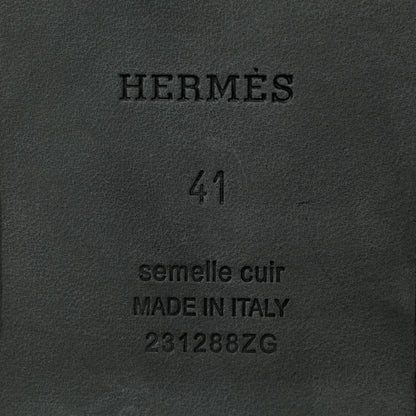 Hermes Woolskin Oran Sandals 41 Rose Du Desert 7 of 8