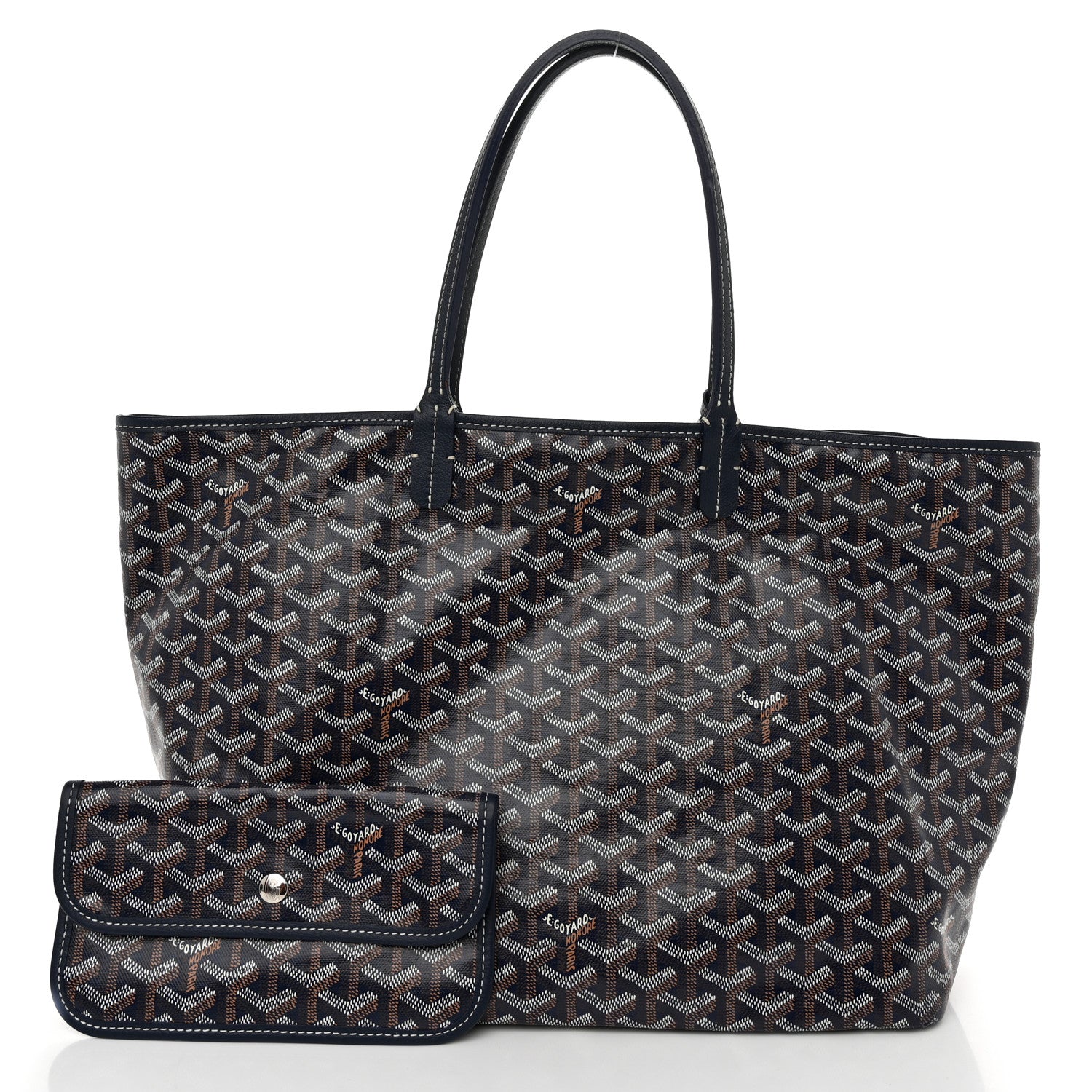 Goyard Goyardine Saint Louis PM Navy 3 of 10