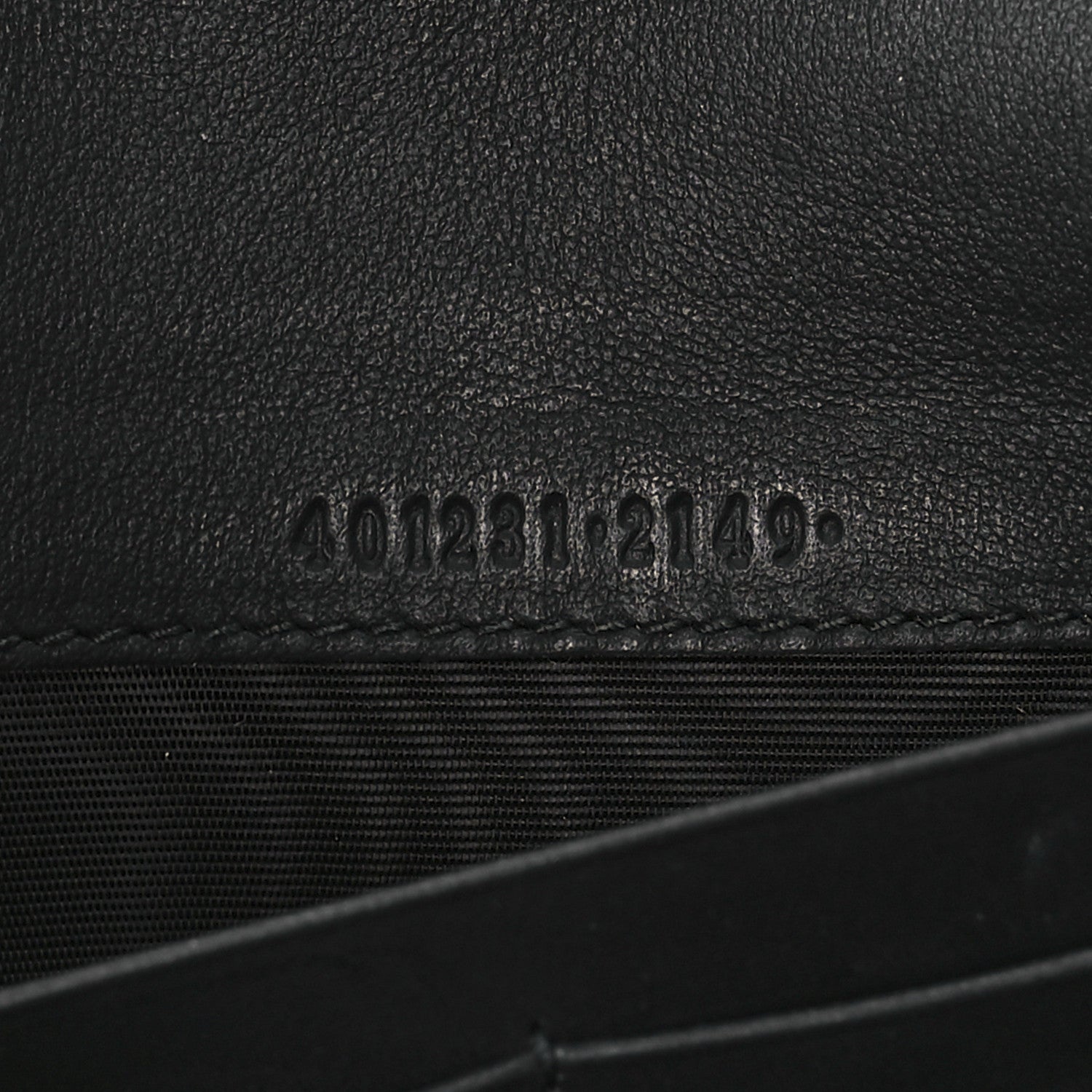 Gucci Suede Mini Dionysus Chain Wallet Black 6 of 12
