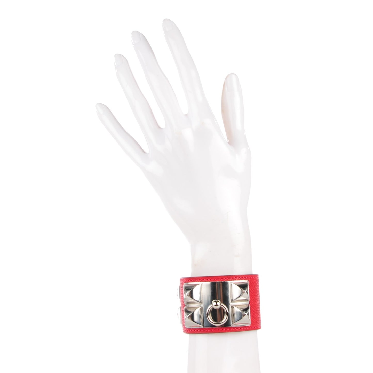 Epsom Collier De Chien CDC Bracelet S Rouge Casaque