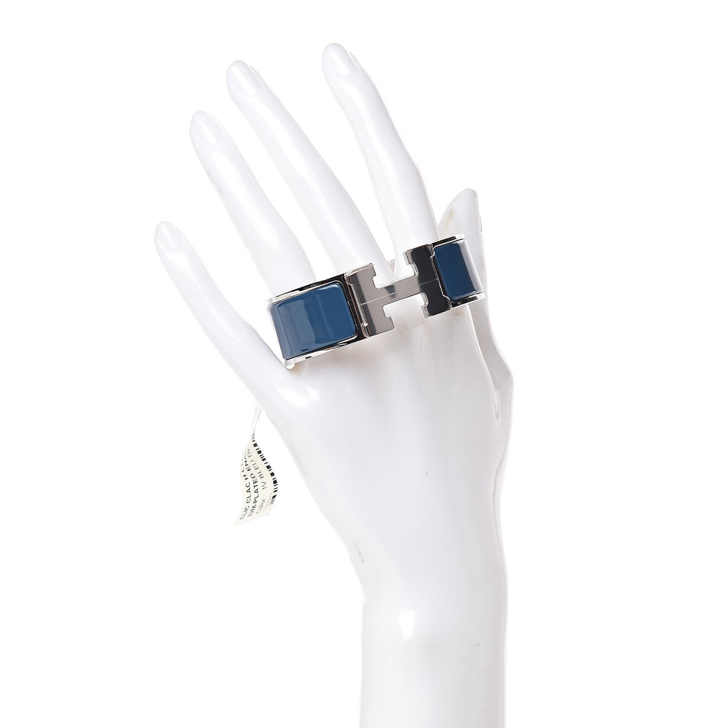 Enamel Wide Clic Clac H Bracelet PM Bleu De Genes