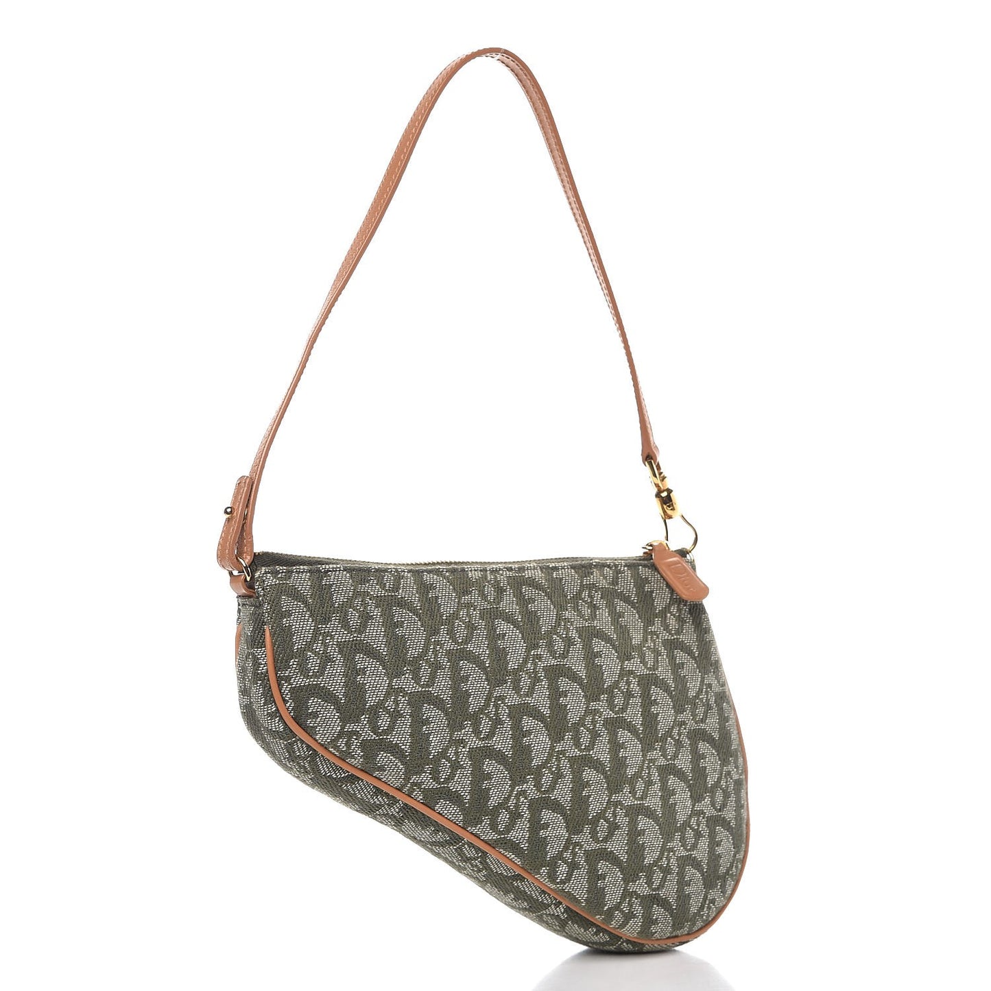 Monogram Mini Saddle Pochette Green