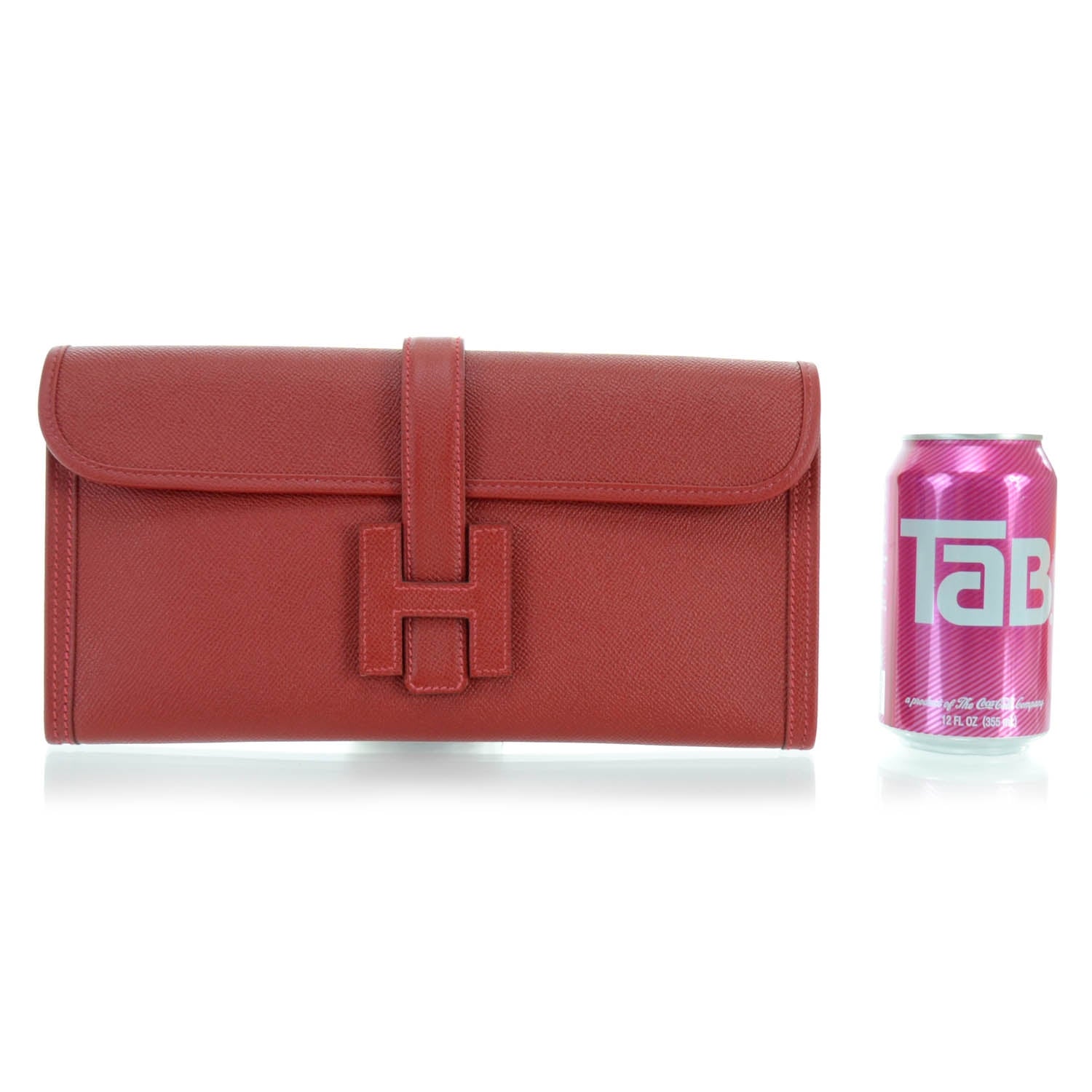 Hermes Epsom Jige Elan 29 Clutch Vermillion 2 of 9