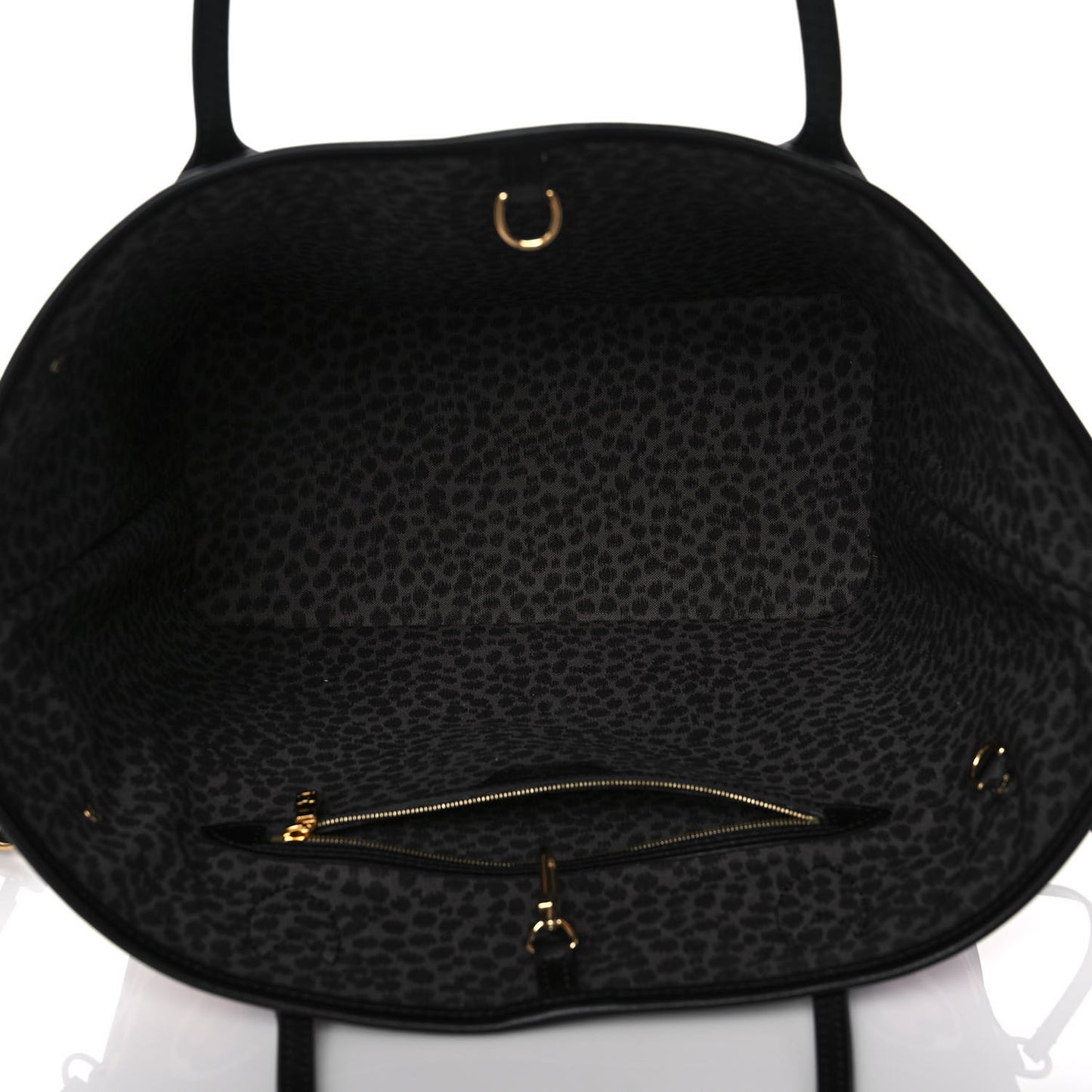 Monogram Giant Wild At Heart Neverfull MM Black