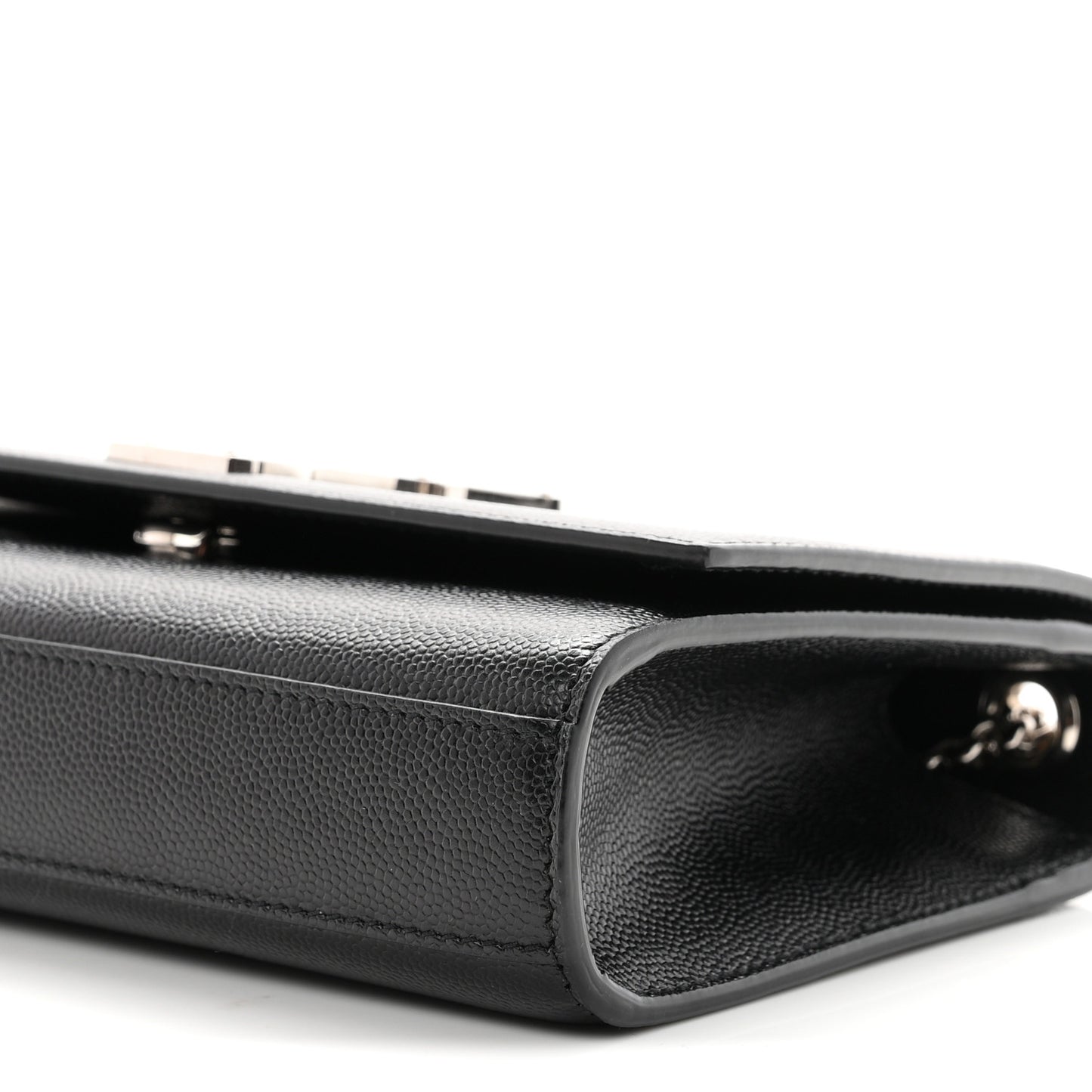 Grain De Poudre Small Classic Monogram Kate Satchel Black
