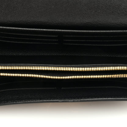 Louis Vuitton Epi Sequin Bird Twist Wallet Black 5 of 6