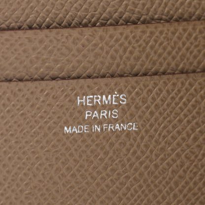 Hermes Epsom MC2 Euclide Card Holder Case Etoupe 7 of 7