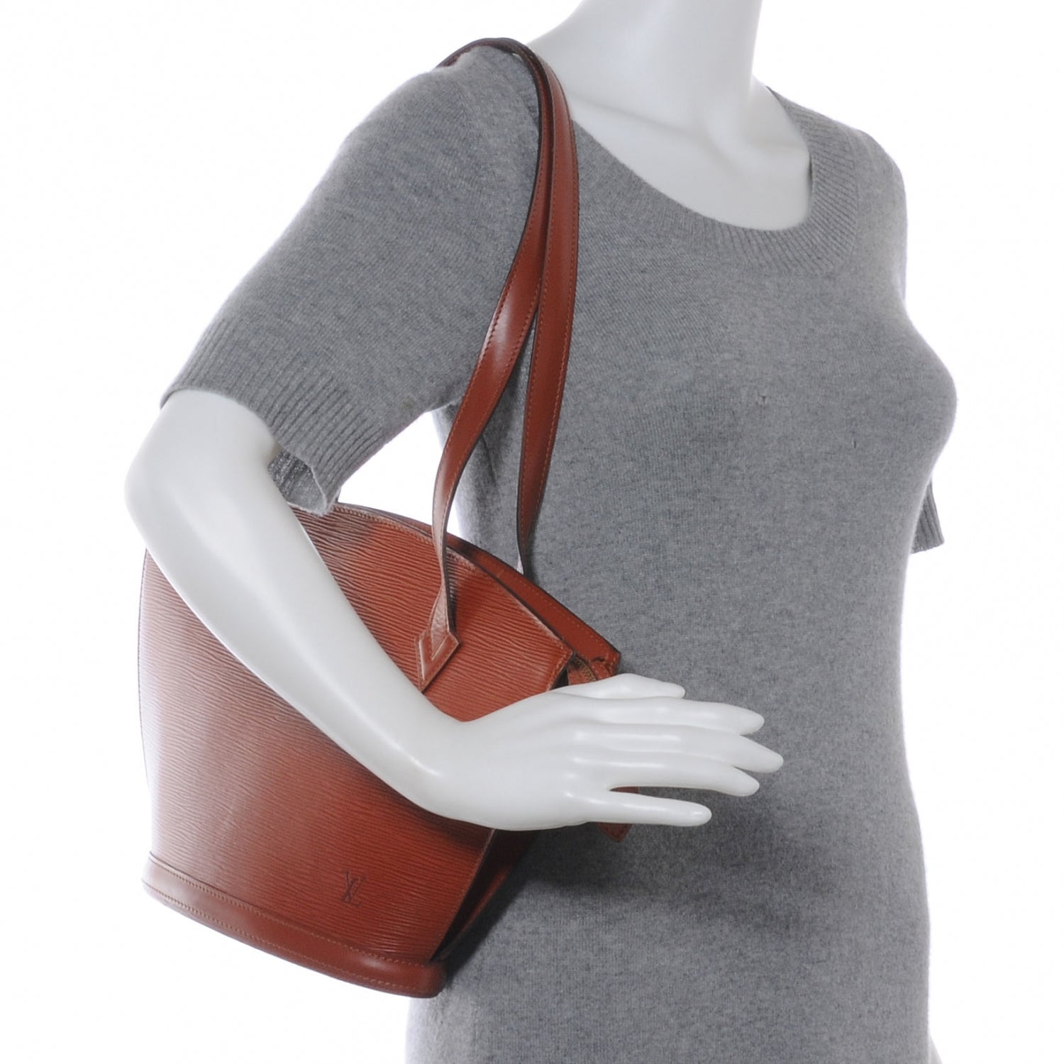 Louis Vuitton Epi Saint Jacques PM Fawn 2 of 7