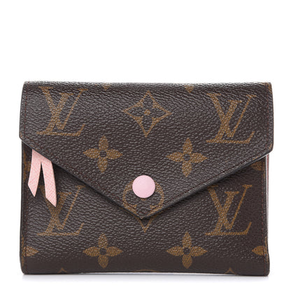 Louis Vuitton Monogram Victorine Wallet Rose Ballerine 1 of 8