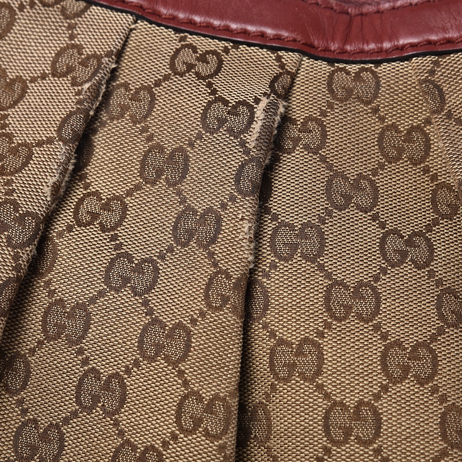 Gucci Monogram Medium Sukey Hobo Brown 12 of 17
