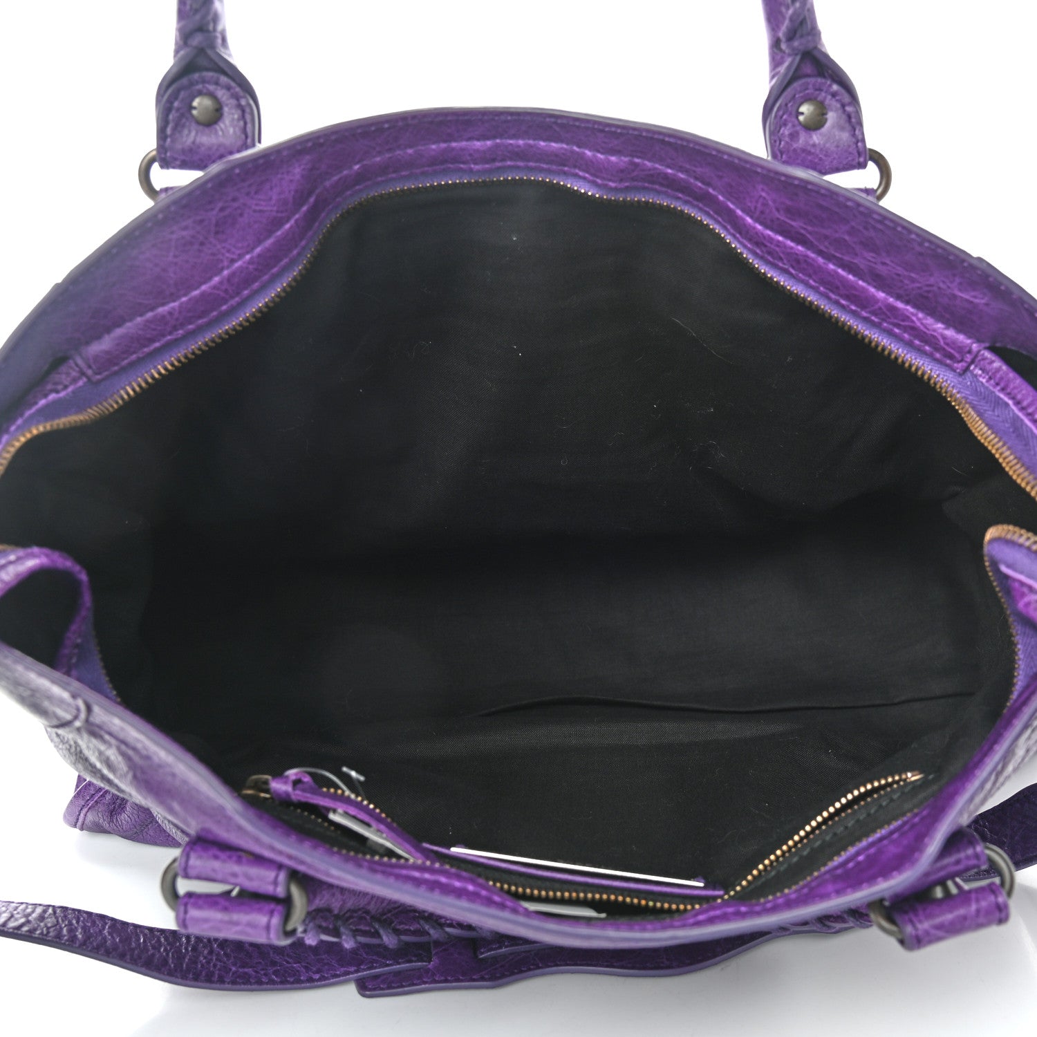Balenciaga Agneau Classic Hardware City Dark Violet 5 of 9