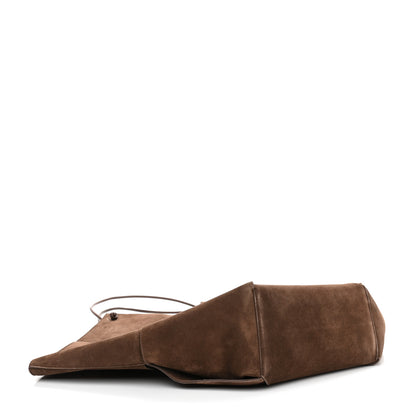 Bottega Veneta Suede Maxi Intrecciato Tote Brownie 5 of 10