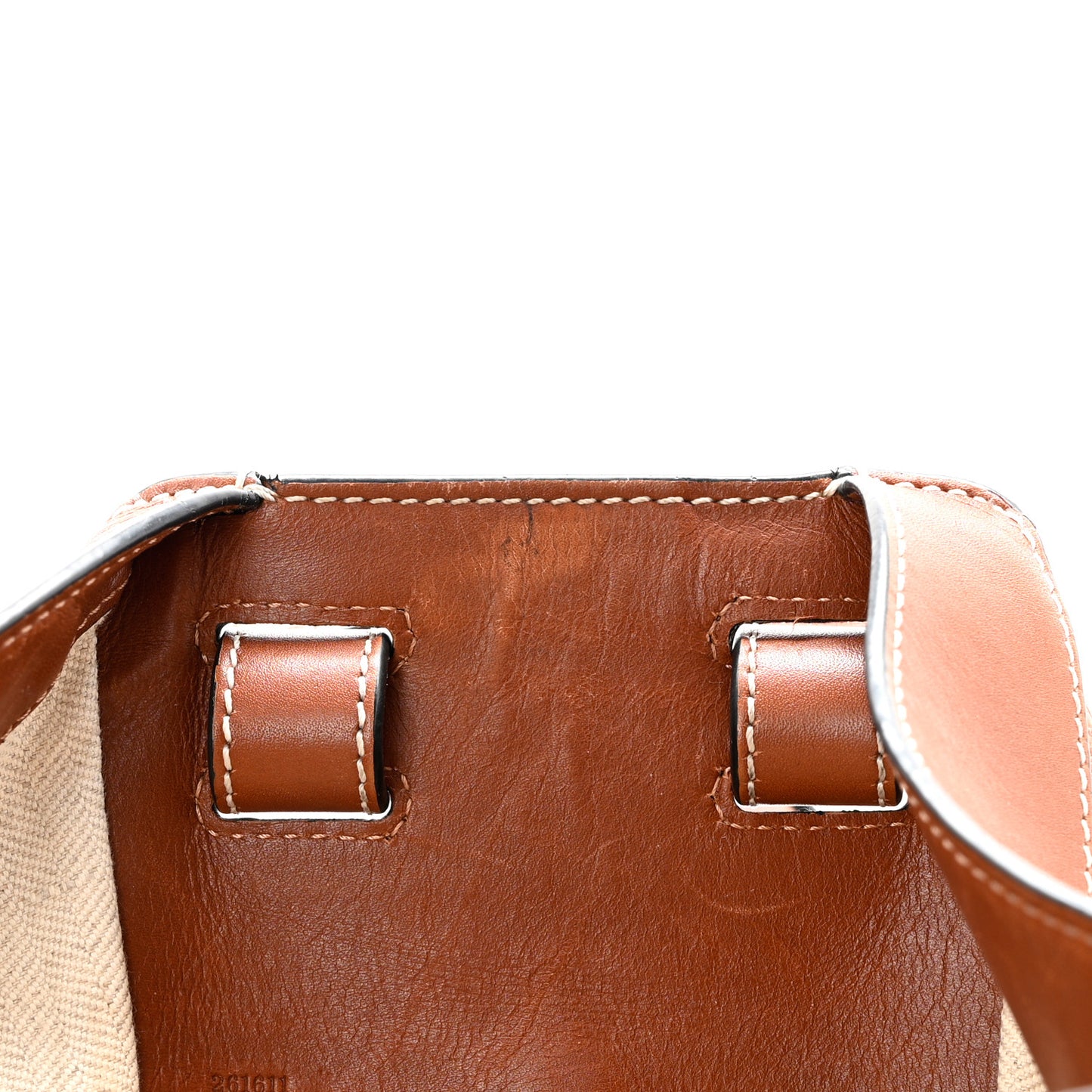 Grained Calfskin Medium Hammock Shoulder Bag Tan