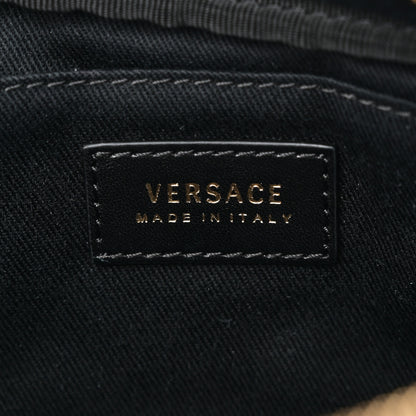 Versace Nappa Barocco Printed Quilted Vanitas Medea Belt Bag Black 6 of 9