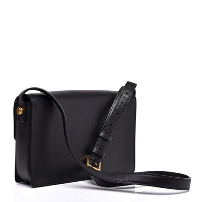 Saint Laurent Suede Calfskin Medium Classic Lulu Bag Black 3 of 14