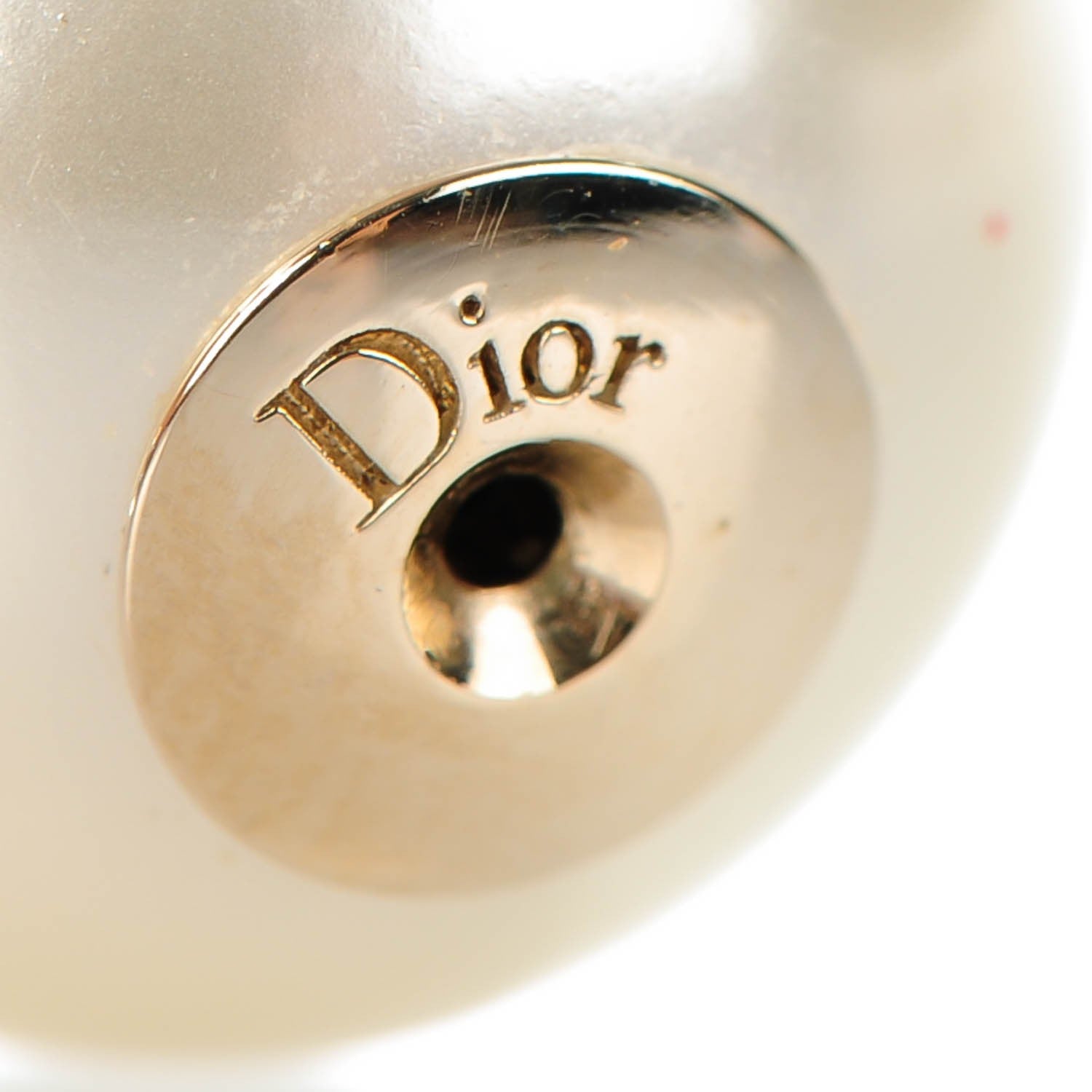 Christian Dior Pearl Mise En Dior Tribal Earrings 3 of 5