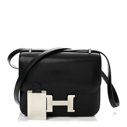 Hermes Chevre Chamkila Constance 18 Black 3 of 13