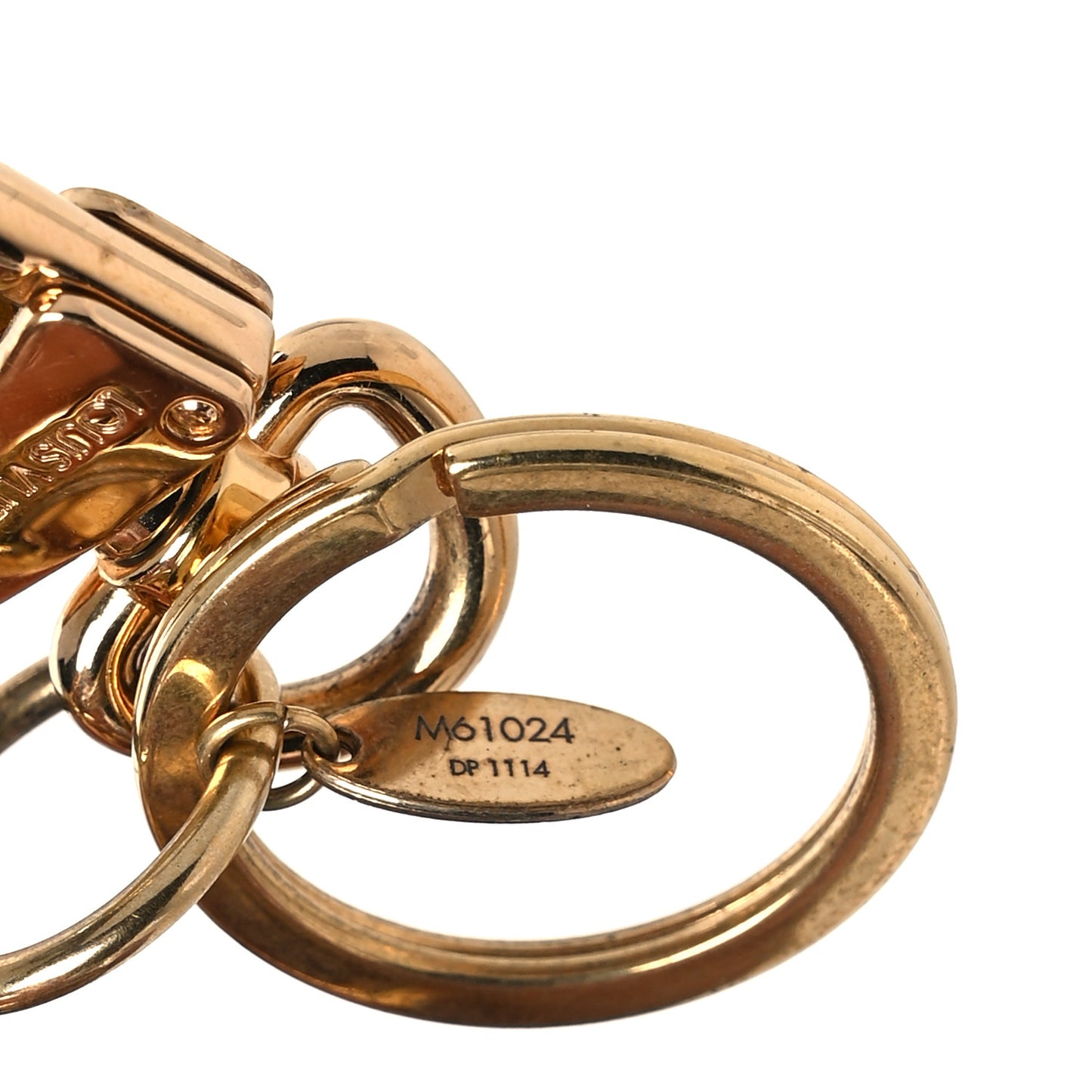 Sphere Bag Charm Gold