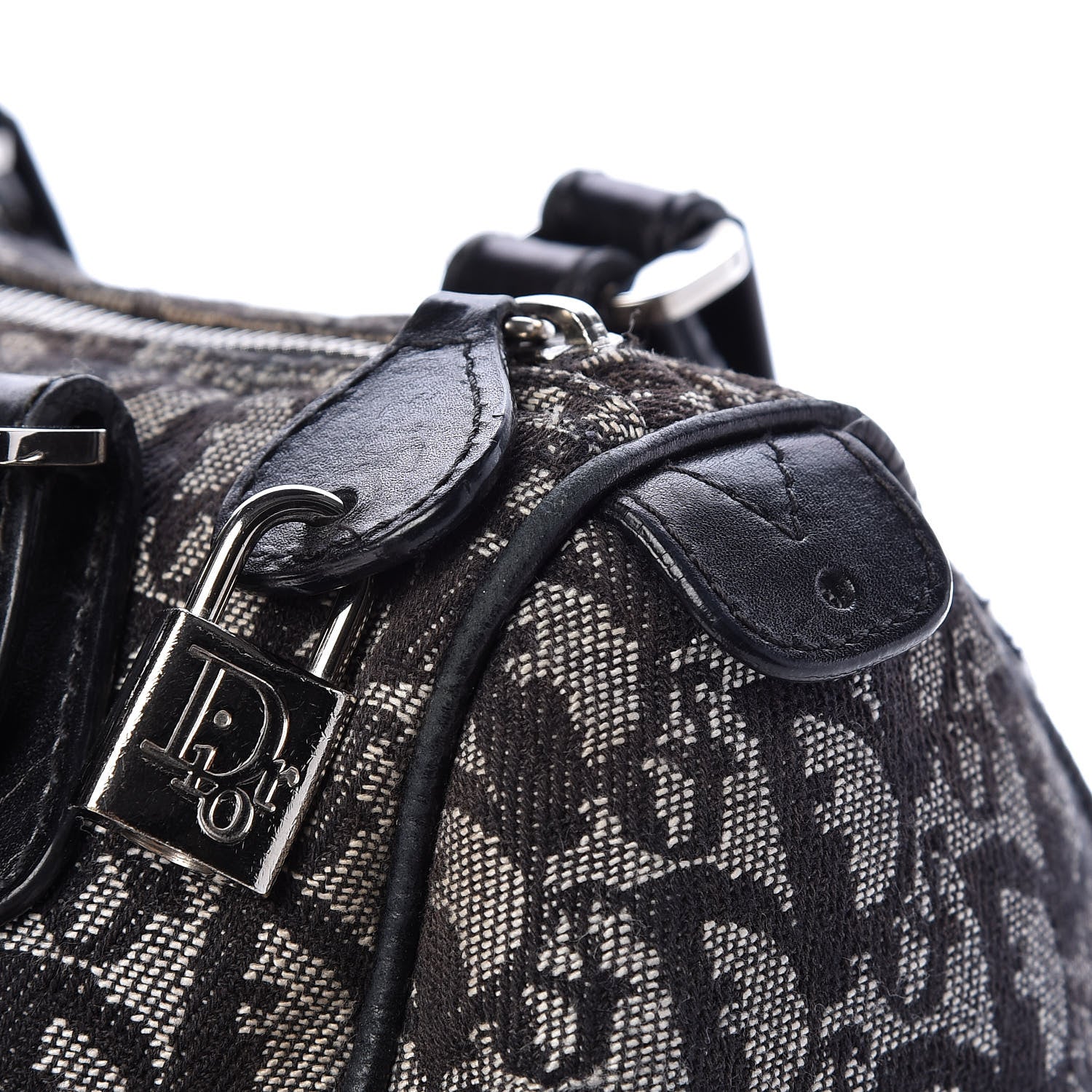 Christian Dior Monogram Boston Black 17 of 21