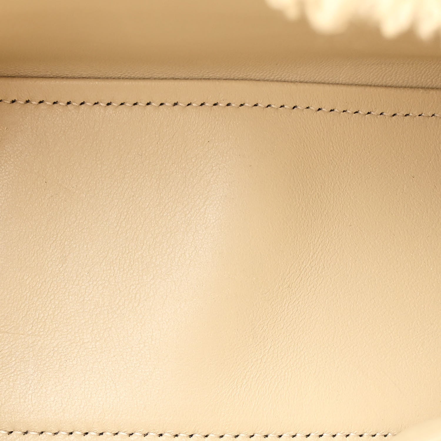 Balenciaga Curly Faux Shearling Small Hourglass Top Handle Bag Beige 5 of 12