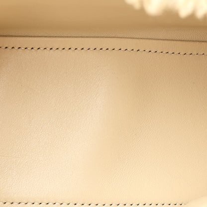 Balenciaga Curly Faux Shearling Small Hourglass Top Handle Bag Beige 5 of 12