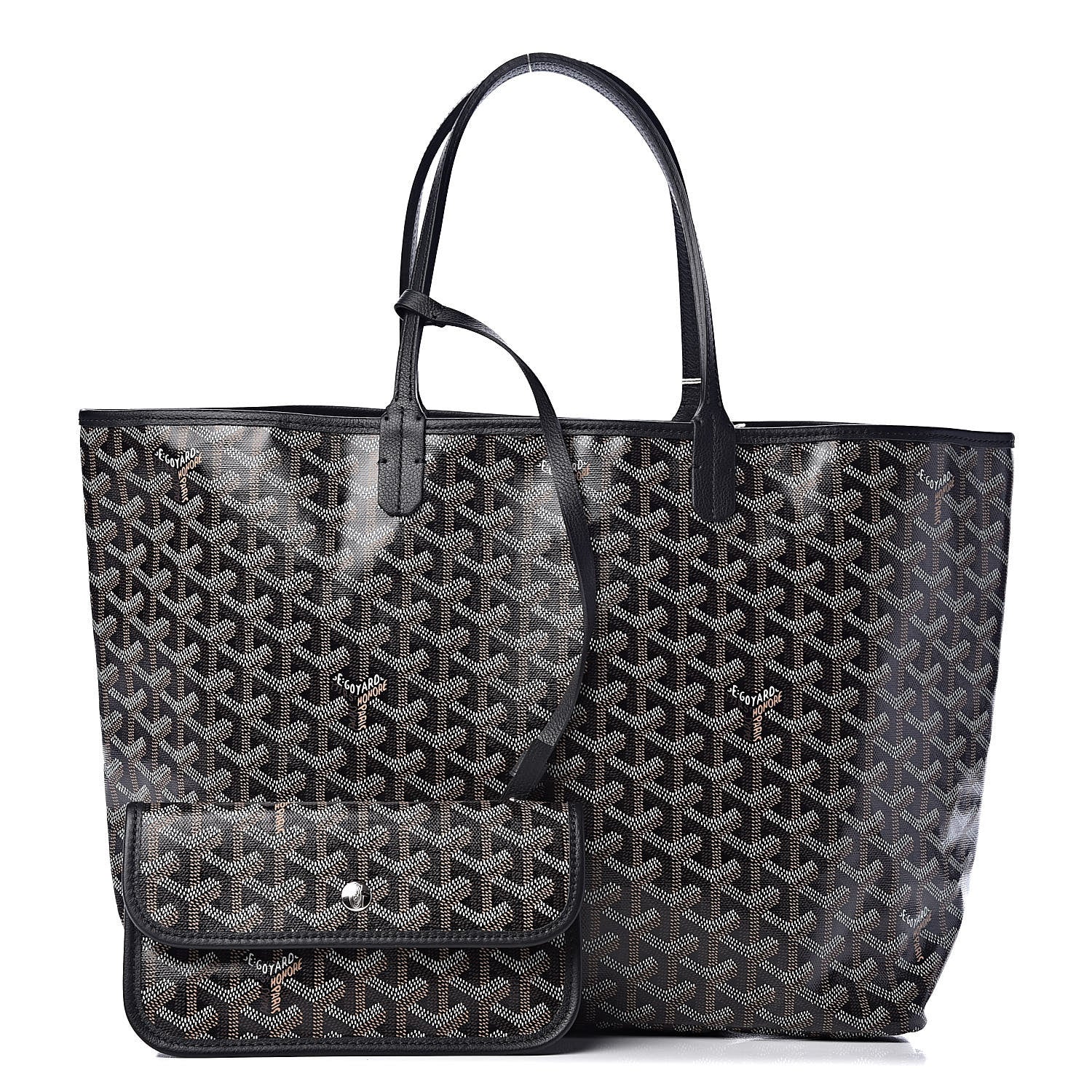 Goyard Goyardine Saint Louis PM Black 1 of 11
