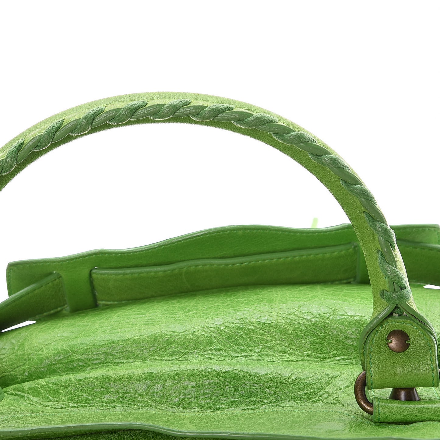 Agneau Classic Hardware First Apple Green