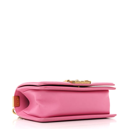 Chanel Calfskin Quilted Small Boy Flap Pink 4 of 12