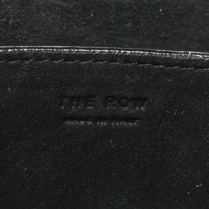 The Row Matte Grained Calfskin Mini Nu Twin Bag Black 6 of 9