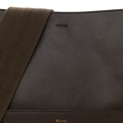 Celine Supersoft Calfskin Sangle Bucket Bag Wood 8 of 14