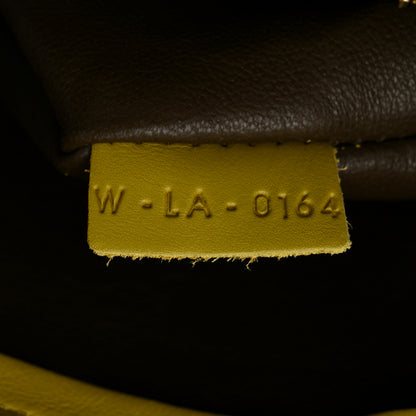 Celine Nubuck Medium Phantom Luggage Chartreuse 8 of 12