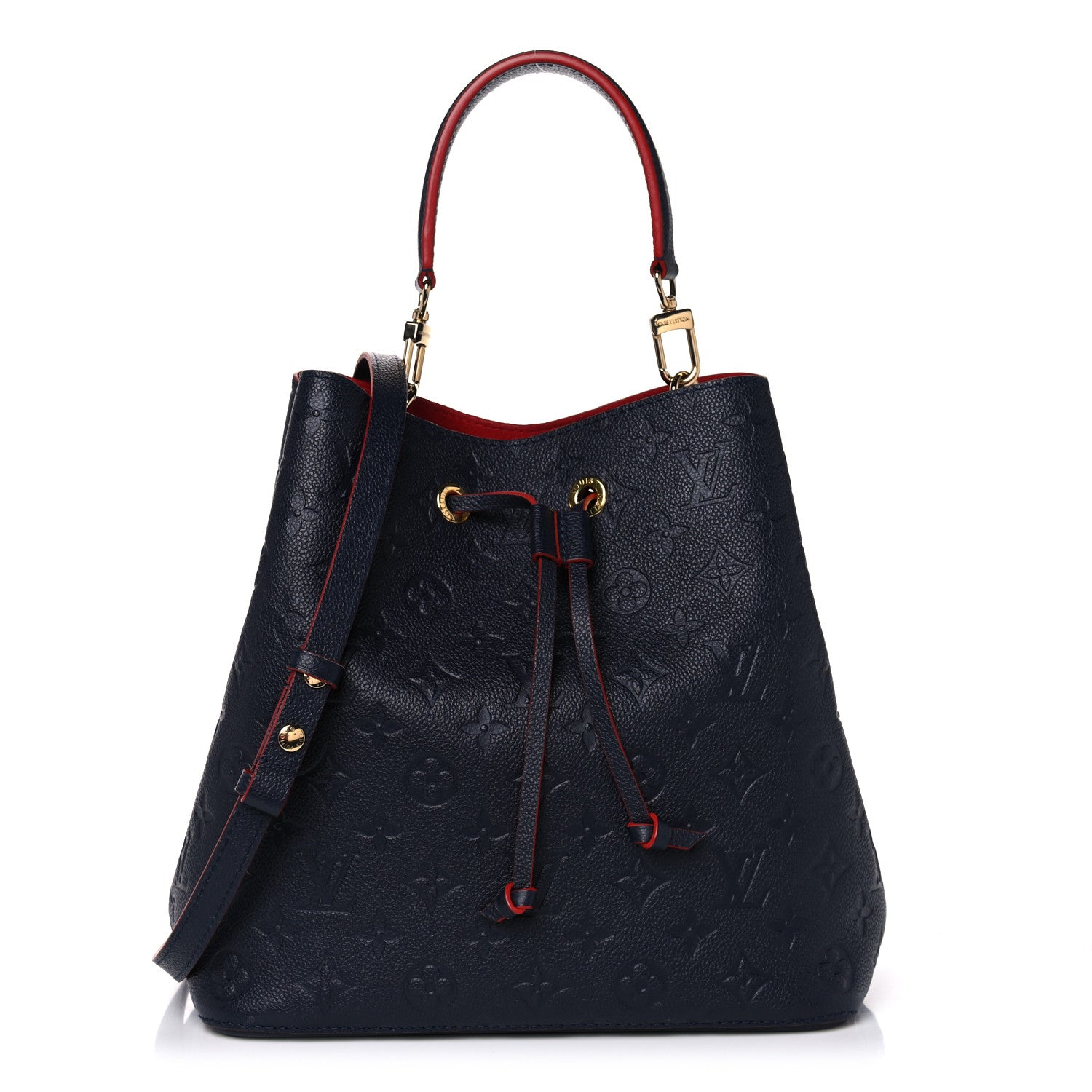 Louis Vuitton Empreinte Neonoe MM Marine Rouge 1 of 9