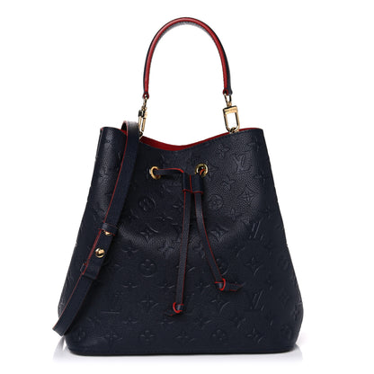 Louis Vuitton Empreinte Neonoe MM Marine Rouge 1 of 9